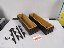 lot de 2 Tiroir + fixation pour meuble en bois de machine a coudre pfaff