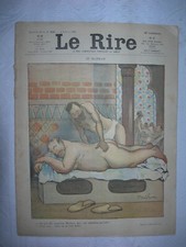 LE RIRE du 10 FEVRIER 1906 N° 158  - AU HAMMAM - JOURNAL SATIRIQUE/HUMORISTIQUE