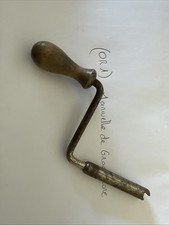 (OR1) Old crank for gramophone motor, phono