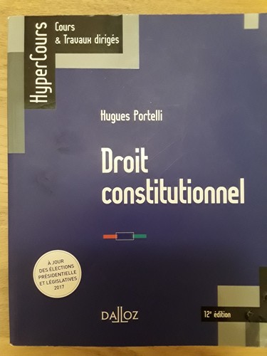 Livre droit constitutionnel - livre-,