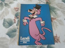 PANTHERE ROSE  POSTER COLOR 8 BY 11