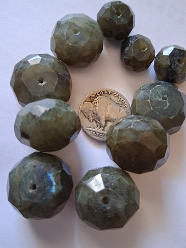Labradorite faceted - labradorite, 10