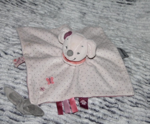 Doudou nattou souris - doudou, plat