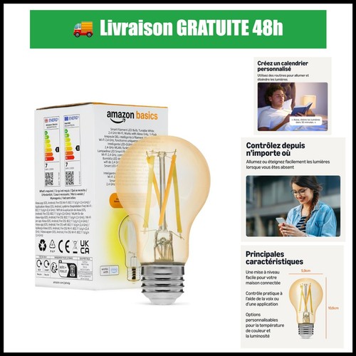 Ampoule led connectée - led,