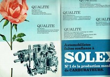 Advertising1020 1966 Solex Carburetor Engine (2p) Olivier J. 