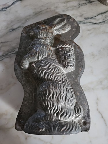 Ancien rabbit chocolate moule - chocolate,