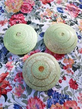 Ancien abat jour moucheté art