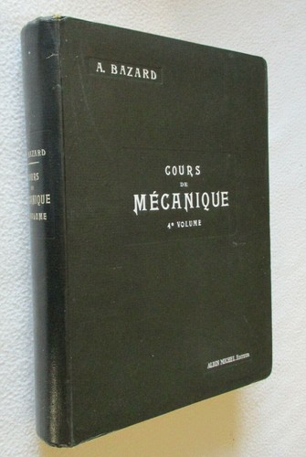 Cours mecanique volume - cours, de