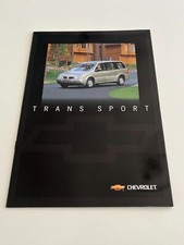 CHEVROLET TRANS SPORT French Brochure November 1998