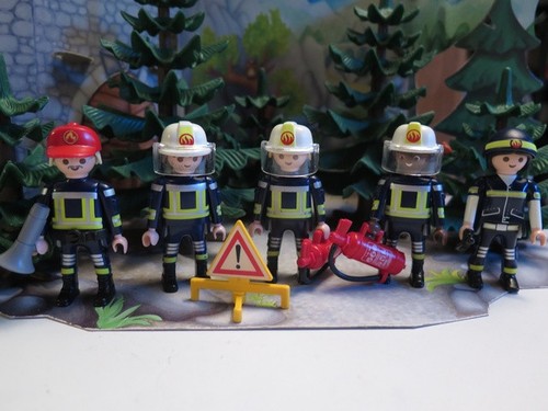 Pompiers pompier playmobil - 5,