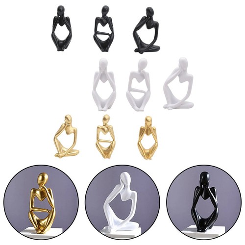 Statue penseur contemporain - statue,