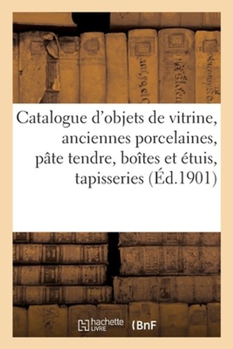 Catalogue objets vitrine - d'objets,
