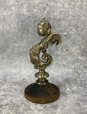 Bronze doré. Sirène ailée