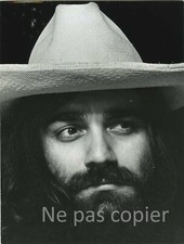 DEMIS ROUSSOS circa 1980 photo 23.9 x 18 cm by Bernard Leloup