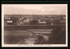 Old postcard Le Luat-sur-Vert, general view 