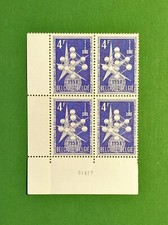 TIMBRES BELGES  BLOC DE 4  TTB