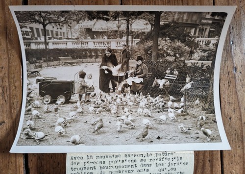 Photo ancienne originale - , paris