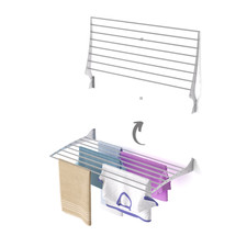 Étendoir à linge mural