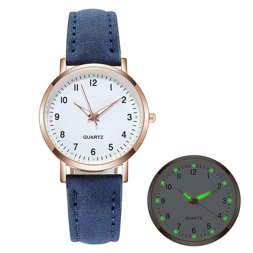 Montre chiffres bleu - nuit, et