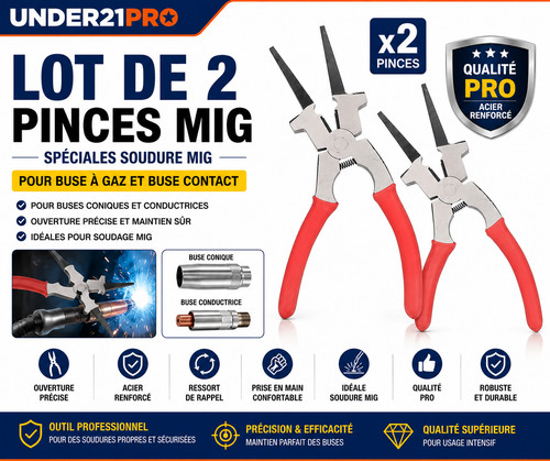 Lot pinces mig multi - lot, 2