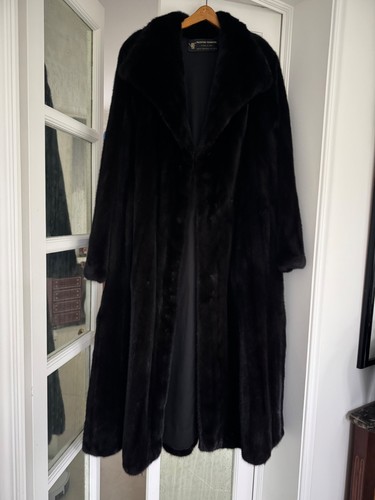 Manteau long vison dark - en,
