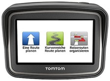 TomTom Rider v4 Europe 45 Motorcycle Navi XL Free Lifetime Maps Curvy Routes