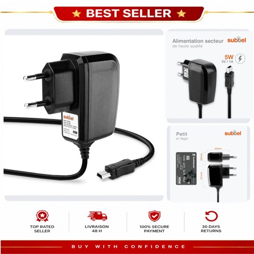 Subtel chargeur mini - mini, 5v