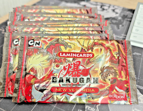 Bakugan lot cartes laminées - lot,