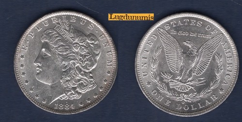 Etats unis usa dollar - unis, 1884