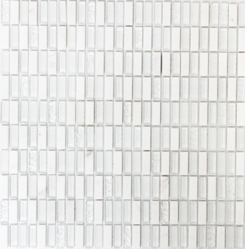 Mosaïque baguette translucide