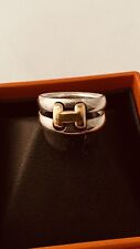 Bague HERMES Argent Et Or