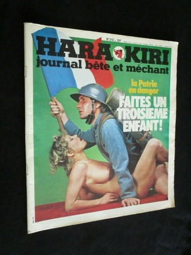 Hara kiri 212 mai 1979 - n°,