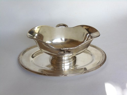 Saucière métal argenté - sauciÈre,
