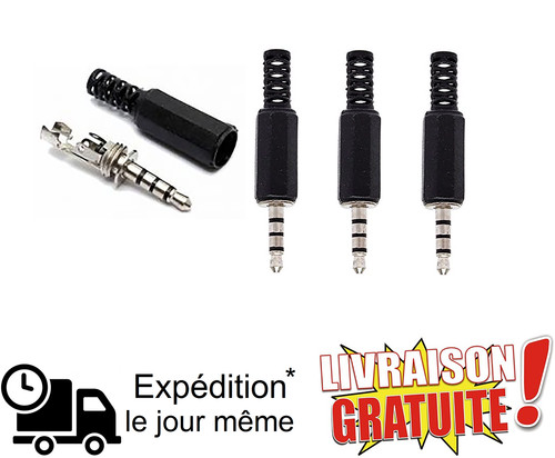 Lot connecteur trrs jack - connecteur,