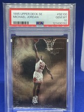 Michael Jordan 1995-96 Upper Deck SE Special Edition #SE100 PSA 10 Gem Mint