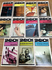 Simenon - Lot de 11 livres de poche