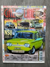 GAZOLINE N° 109 / NSU 1000 TT - R12 GORDINI - VELOREX - RENAULT 4CV