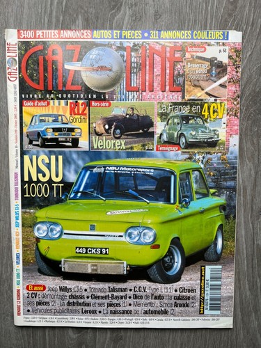 Gazoline 109 nsu 1000 tt - gazoline, n°