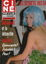 Ciné Télé Revue n° 12 - Martine Kelly - Georges Descrières  (Mars 1972)