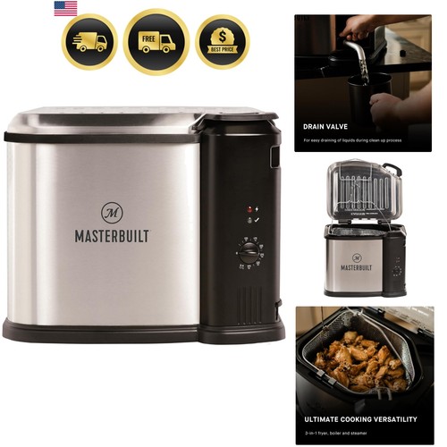 Electric fryer boiler steamer - electric,