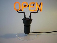 MINI TUBE NEON OPEN SUR CULOT