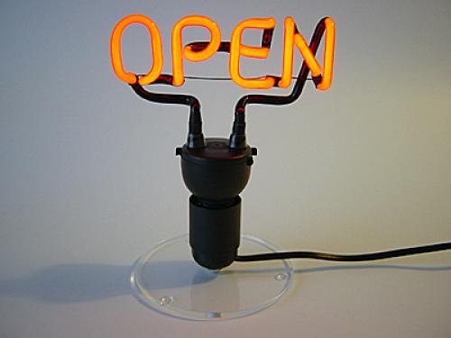 Mini tube neon - mini, open