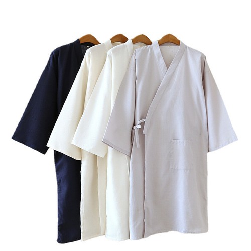 Peignoir homme laine nid - laine,