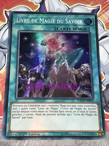 Carte livre de magie - gi,