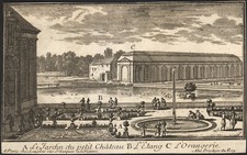 1685 Rare gravure Château de