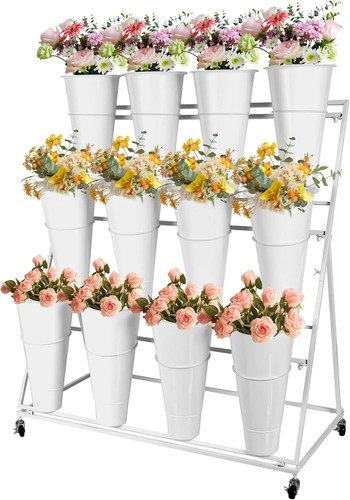 Flower display stand with - stand,