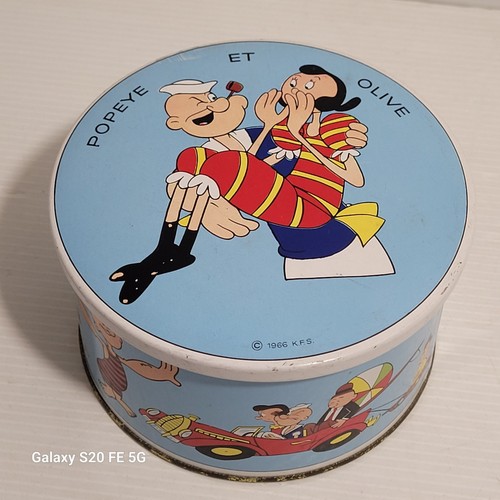 Popeye olive boite bonbon - popeye,