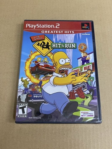 Logiciel ps2 the simpsons - the,