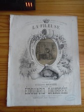 PARTITION LA FILEUSE BOUSCATEL