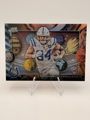 Tyler warren 2025 topps chrome - tyler,